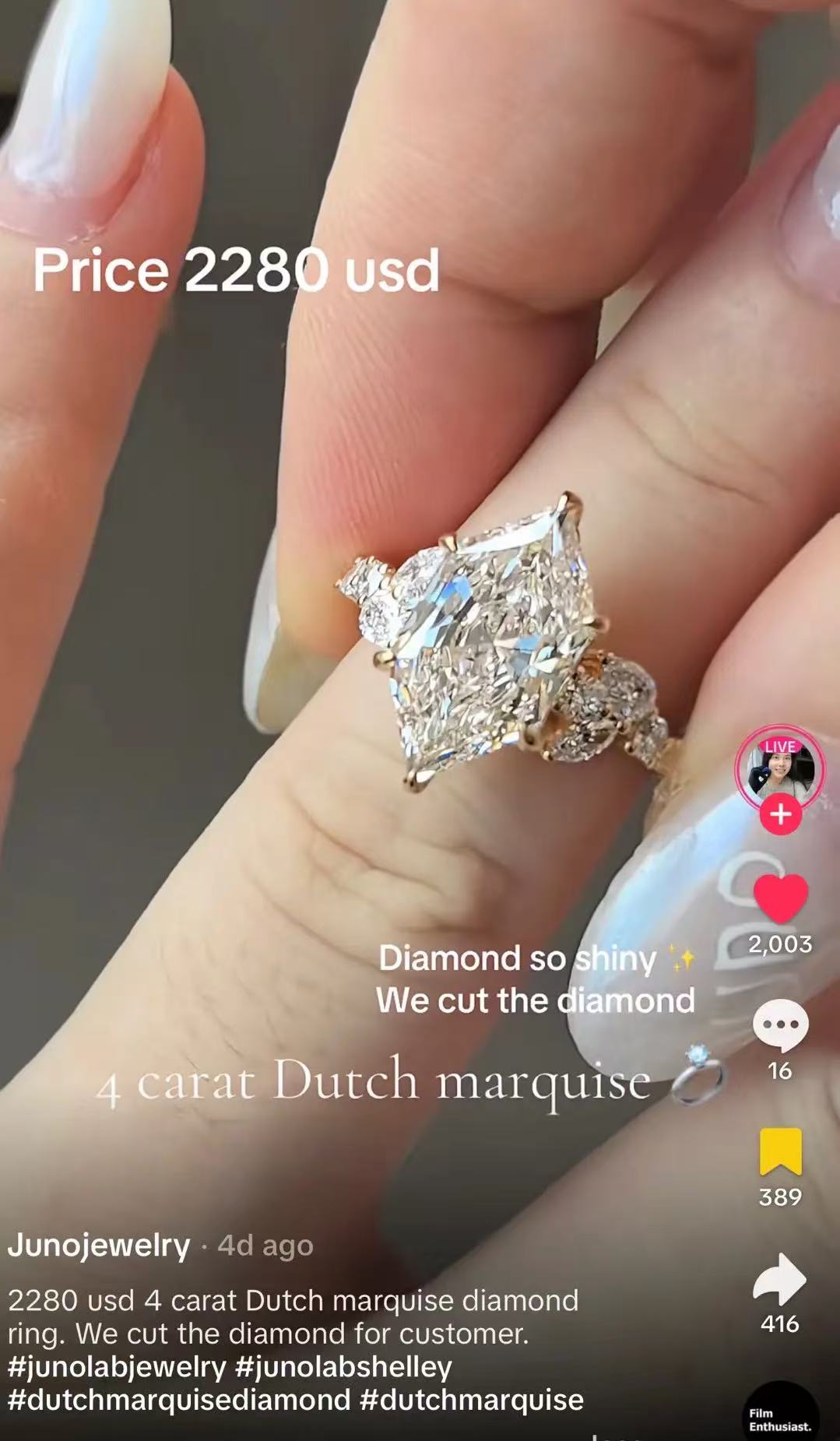 Juno Diamond A link for Alex.P.R21 to pay