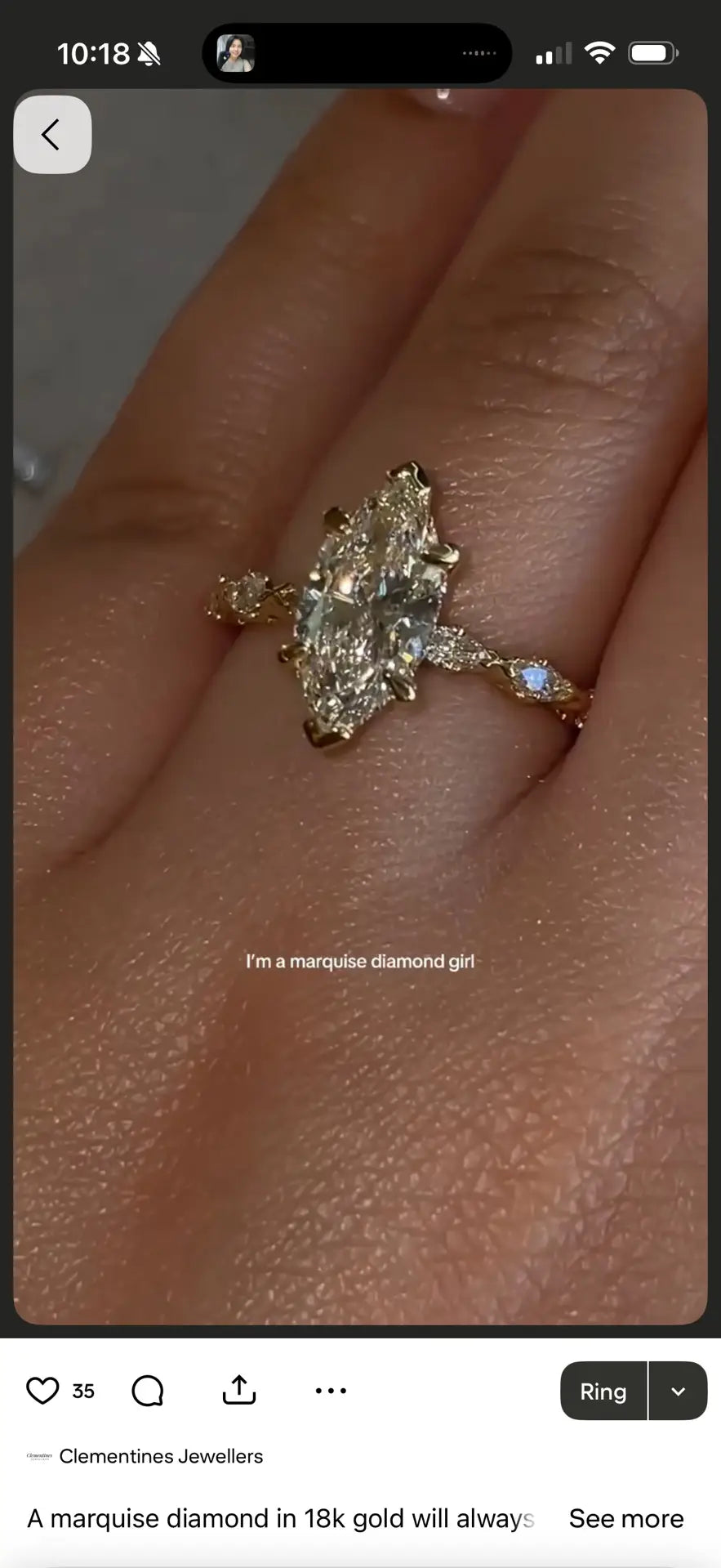 Juno Diamond A link for Haley Haxton to pay Custom Order