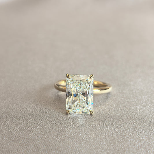 Juno Diamond RD-029 | 2 Carat Radiant-Cut Lab-Grown Diamond 1-Stone Solitaire Ring
