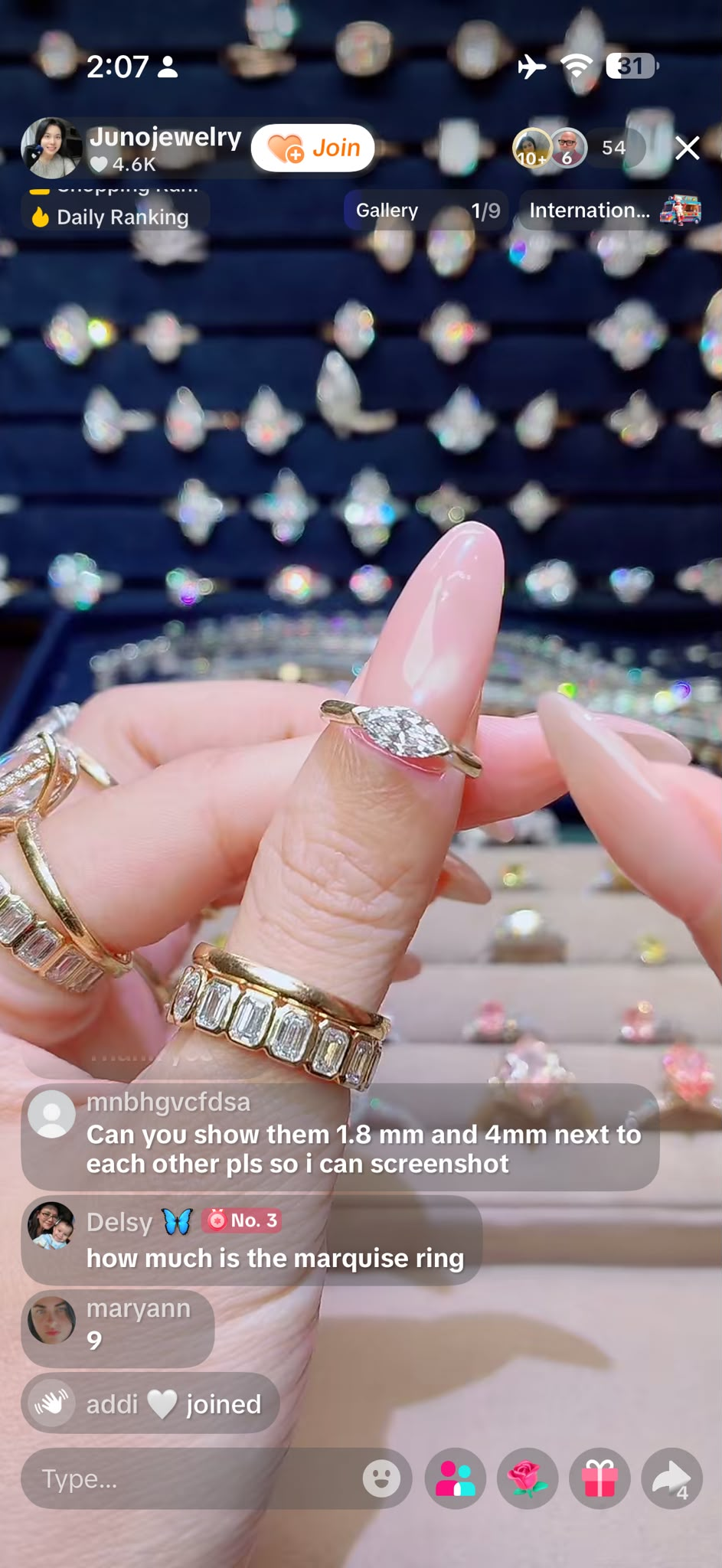 Juno Diamond A link for Ceren to pay