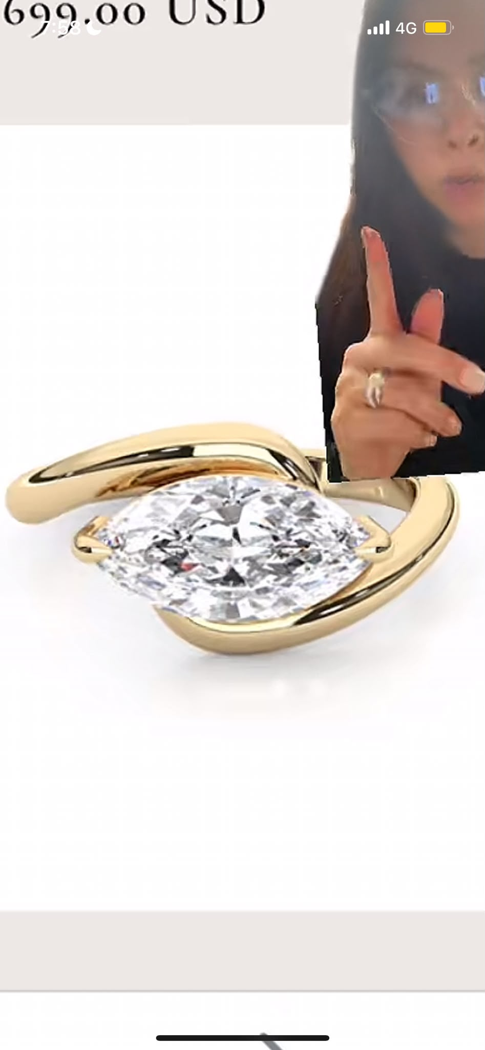 Juno Diamond A link for Fasya to pay Custom Order