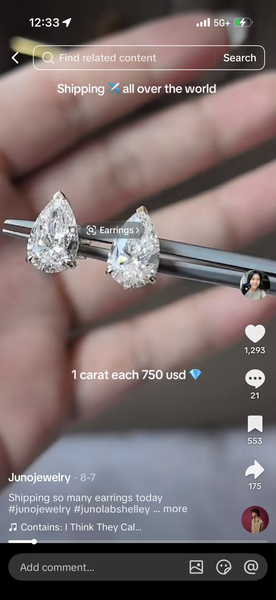 Juno Diamond A link for Sarah to pay Custom Order