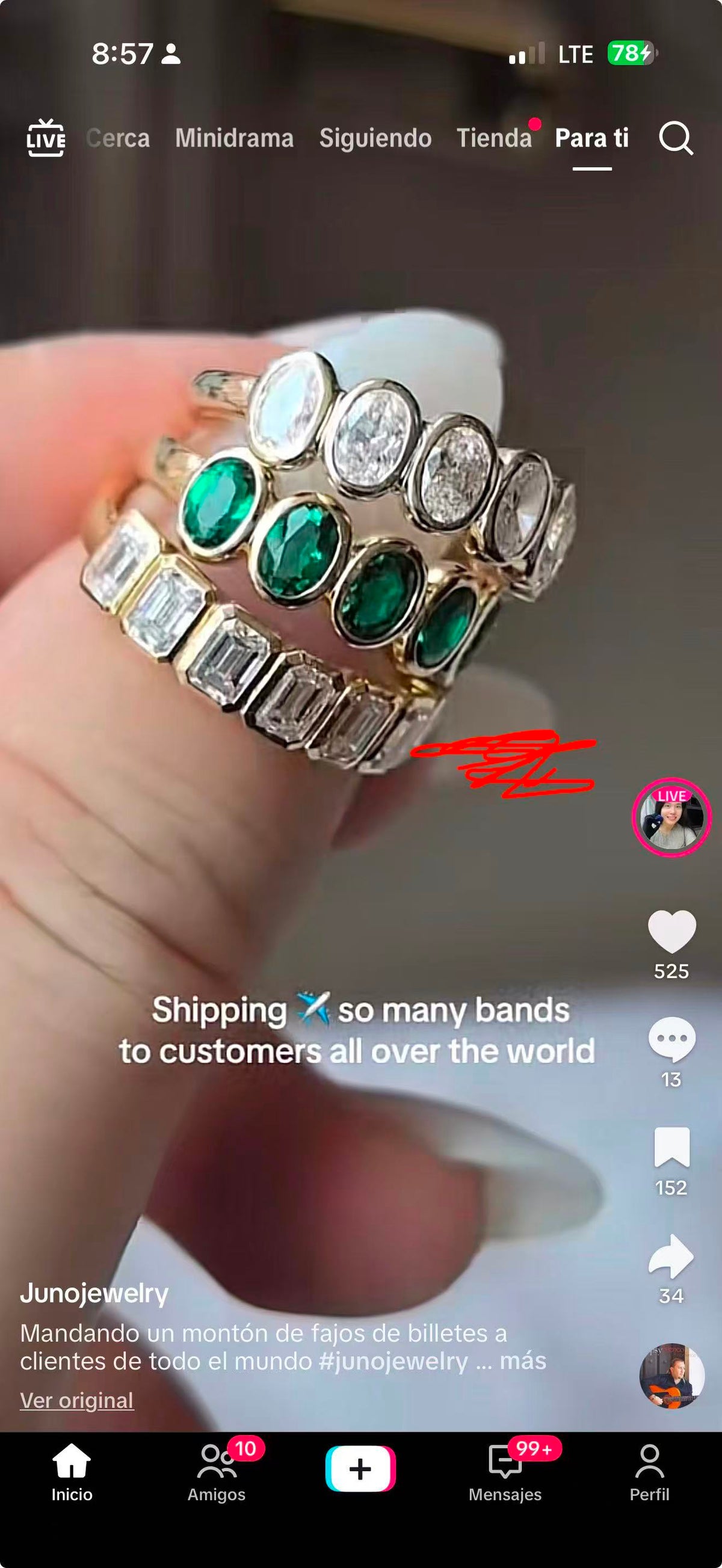 Juno Diamond A link for Emma to pay