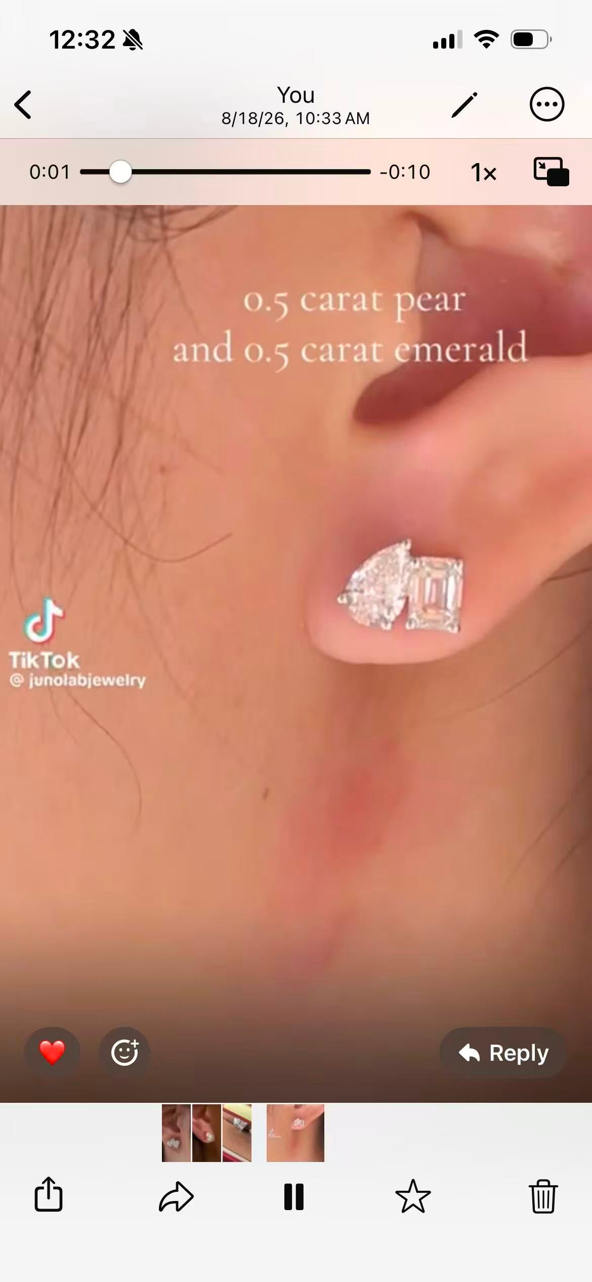 Juno Diamond A link for Vanessa to pay